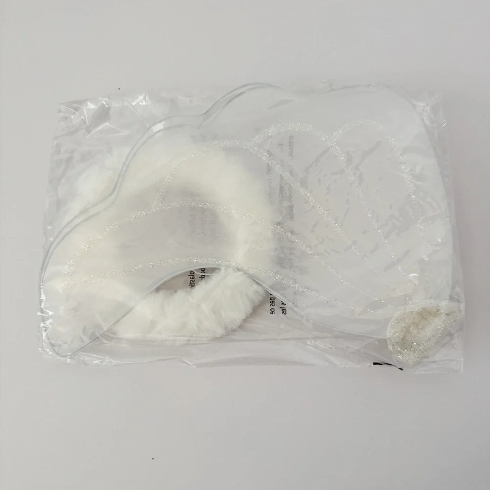 Spirit Silver and White Angel Costume Set Size L - Picture 3 of 5
